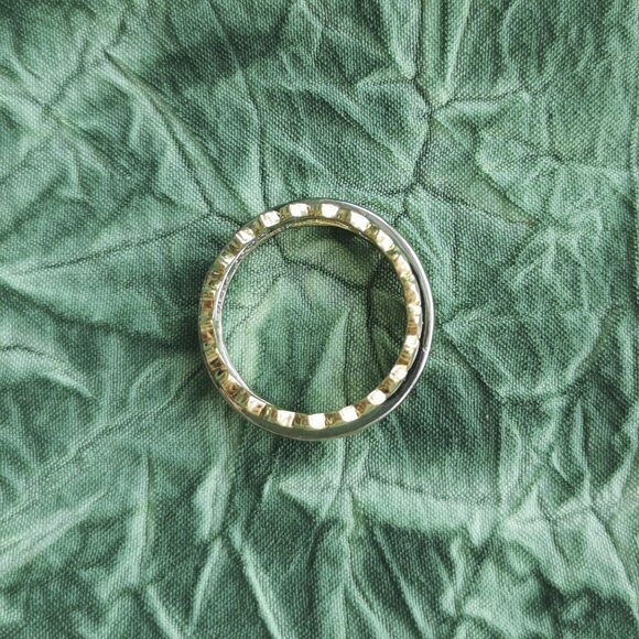 Kendra Scott Mixed Metal Quinn Triple Band Ring Size 7 - Picture 3 of 3